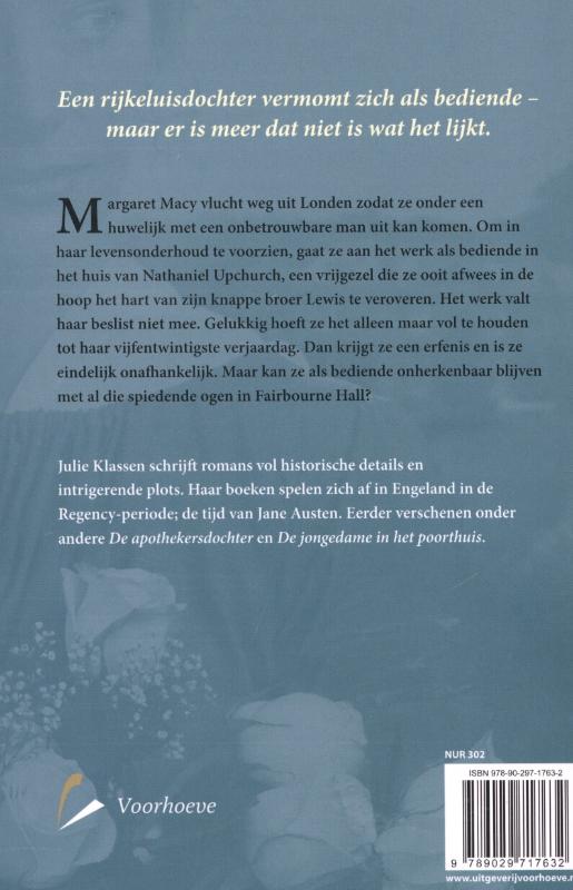 De dienstmeid van Fairbourne Hall achterkant