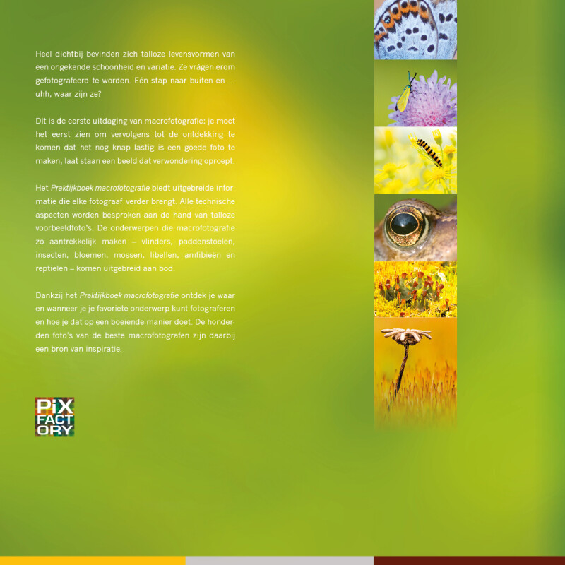 Praktijkboek macrofotografie / Praktijkboek fotografie / 3 achterkant
