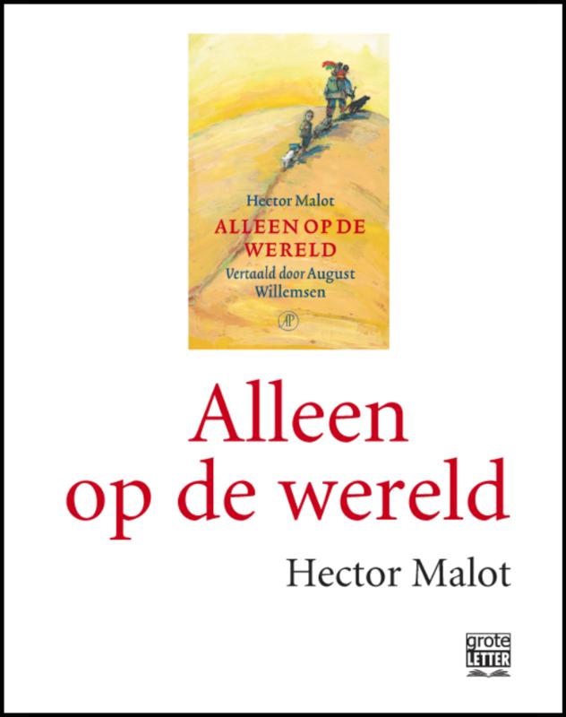 Alleen op de wereld - grote letter