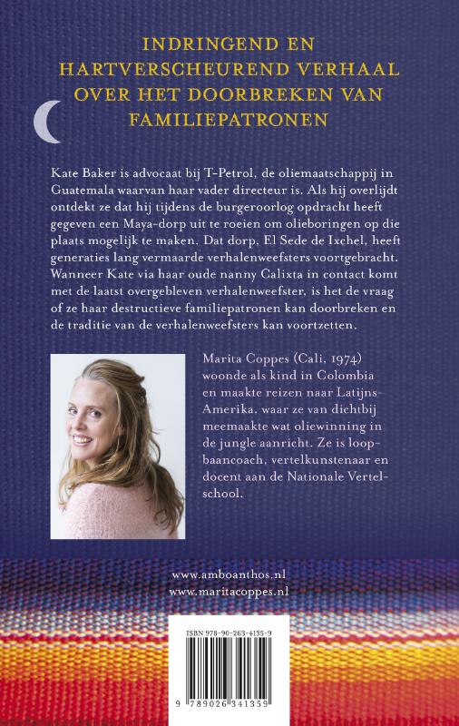 De laatste verhalenweefster De laatste verhalenweefster achterkant