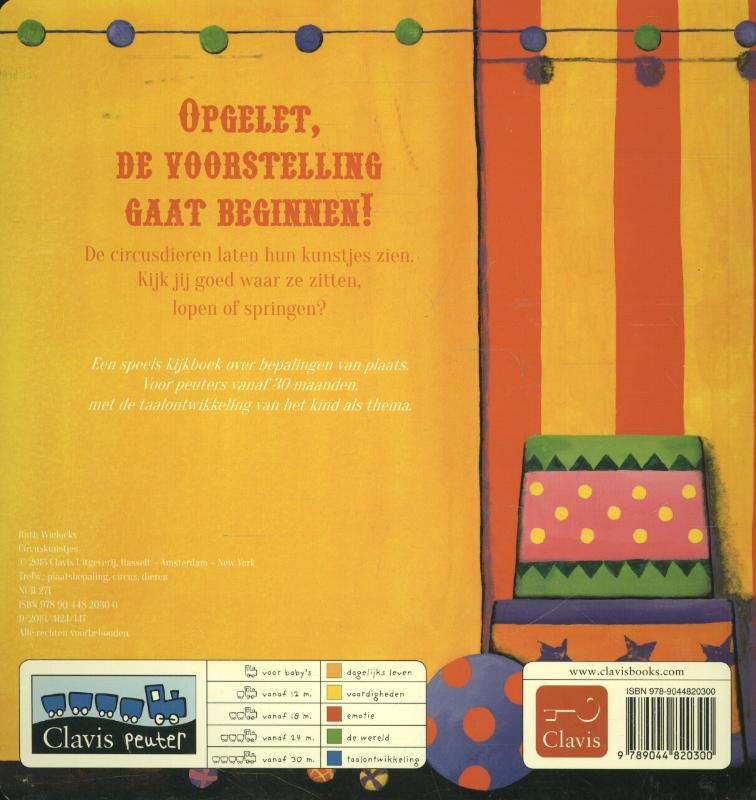 Circuskunstjes achterkant