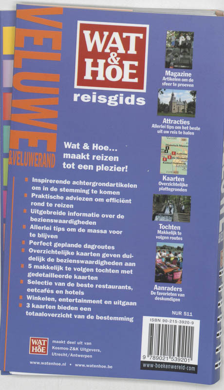 Veluwe & Veluwerand / Wat & Hoe reisgids Veluwe & Veluwerand / Wat & Hoe reisgids achterkant