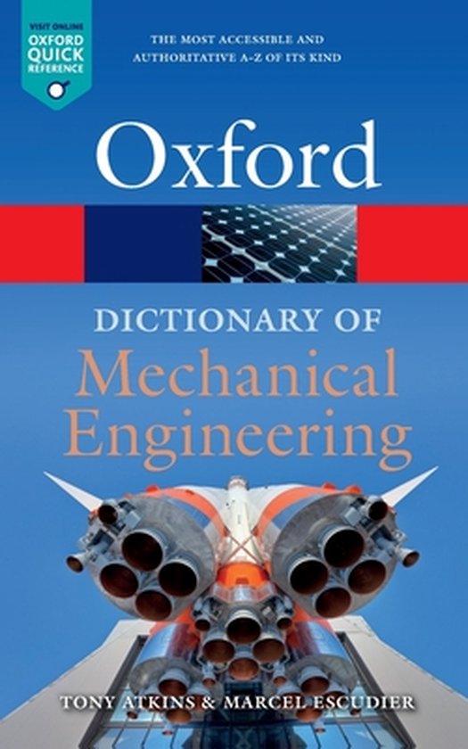 Marcel Escudier A Dictionary Of Mechanical Engineering