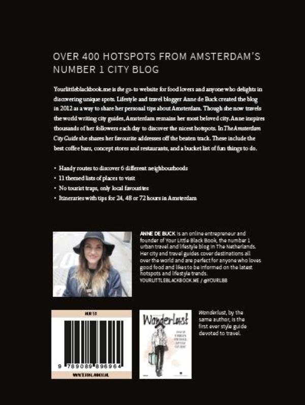 The Amsterdam city guide / Your little black book achterkant