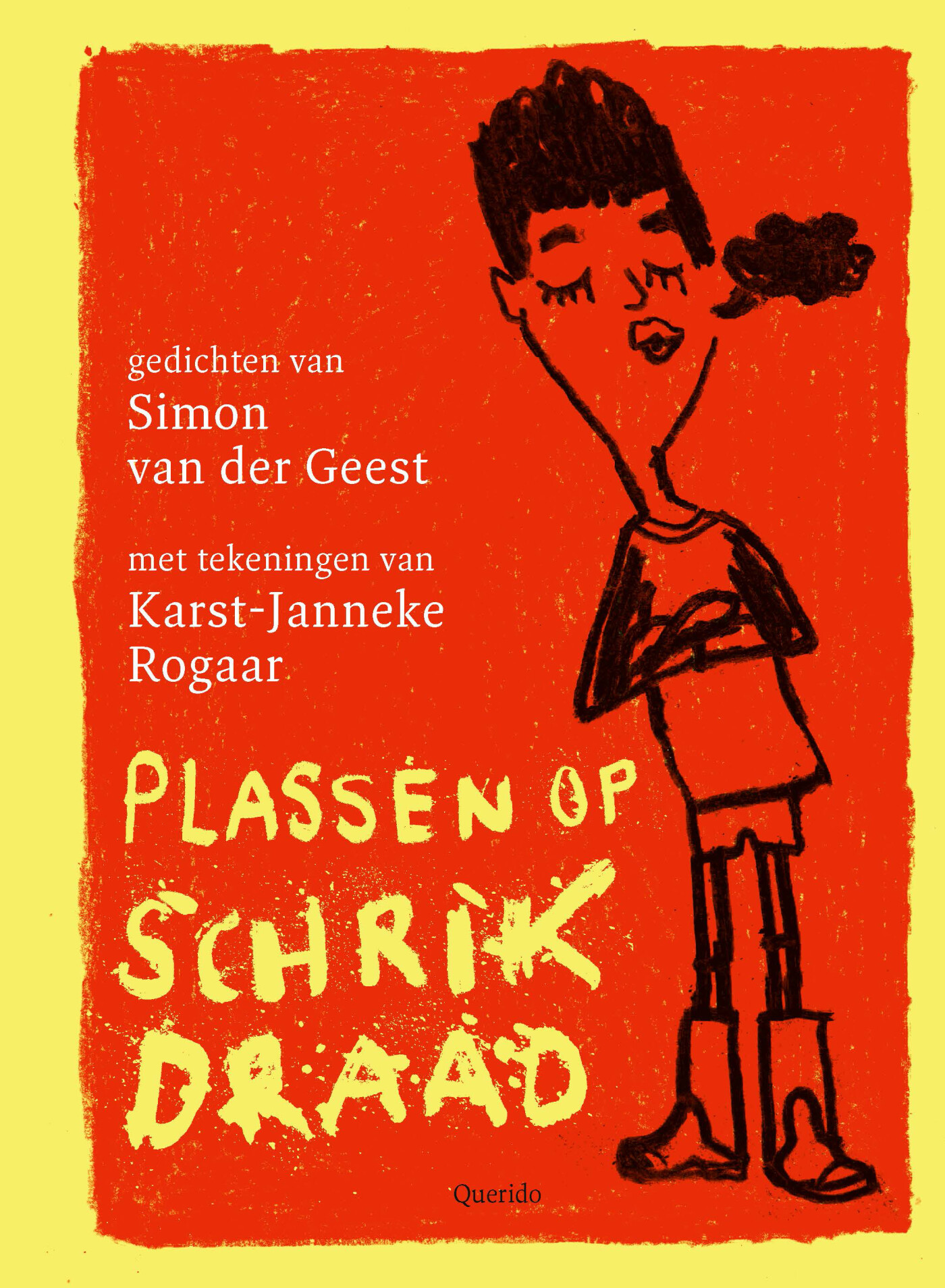 Plassen op schrikdraad