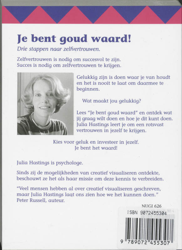 Je Bent Goud Waard achterkant