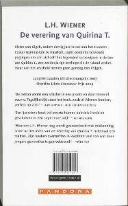 De verering van Quirina T. achterkant
