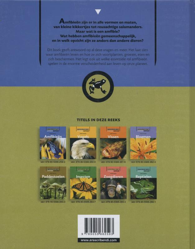Amfibieen / Levende natuur achterkant