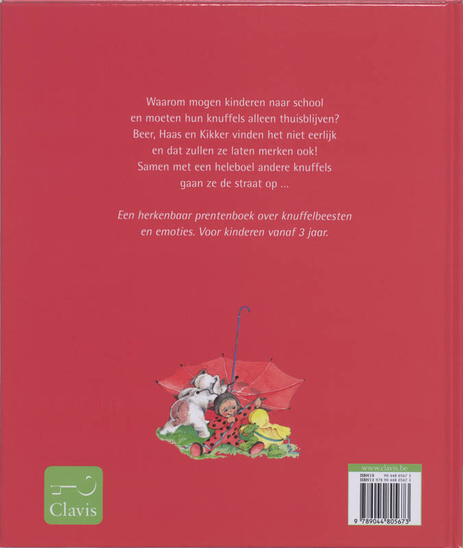 Knuffels Zijn Boos Knuffels Zijn Boos achterkant
