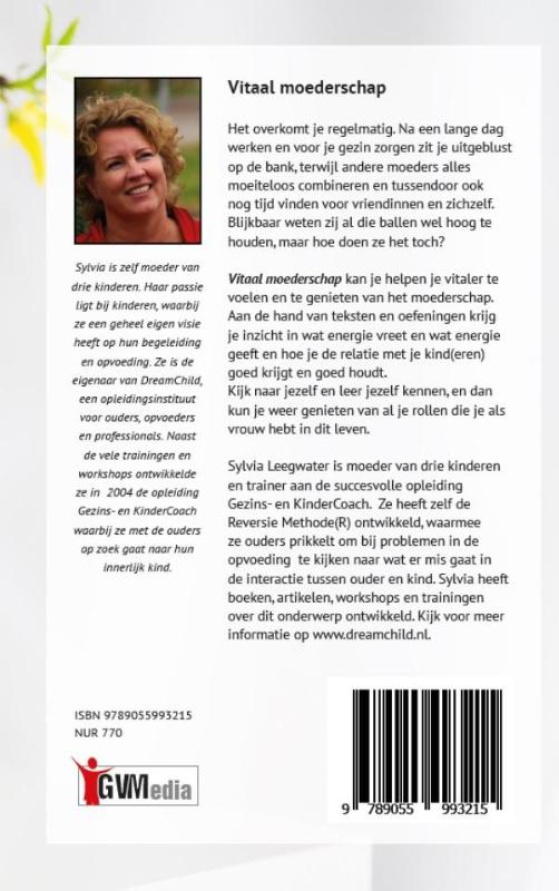 Vitaal moederschap achterkant