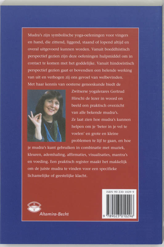 Mudra-Werkboek achterkant