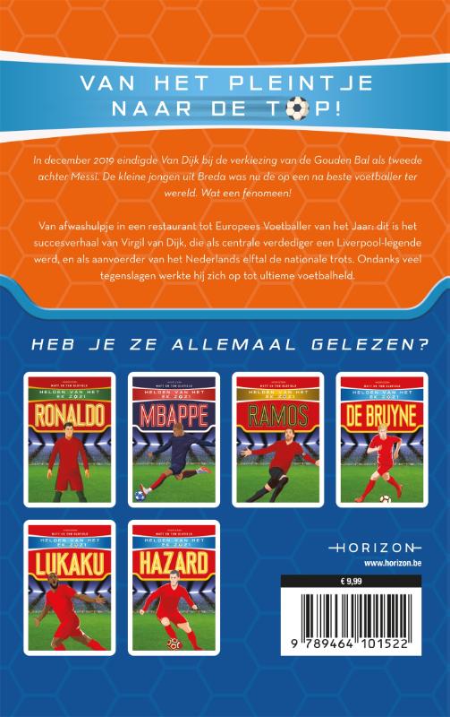 Van Dijk / Helden van het EK 2021 achterkant