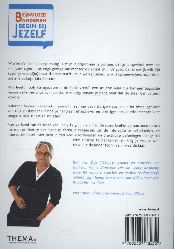 Beïnvloed anderen, begin bij jezelf Beïnvloed anderen, begin bij jezelf achterkant