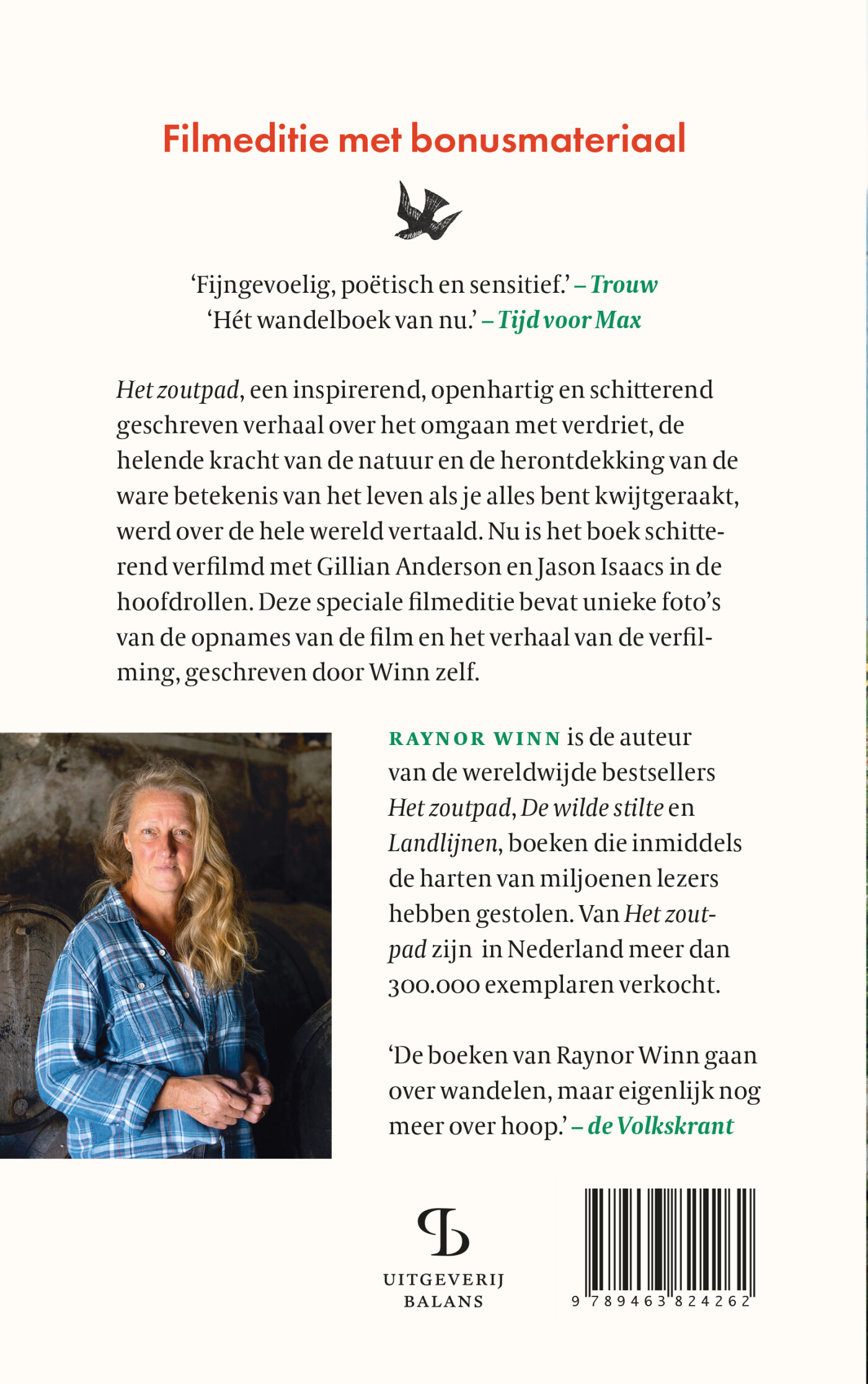 Het zoutpad achterkant