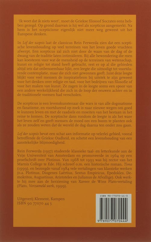 Lof der scepsis achterkant
