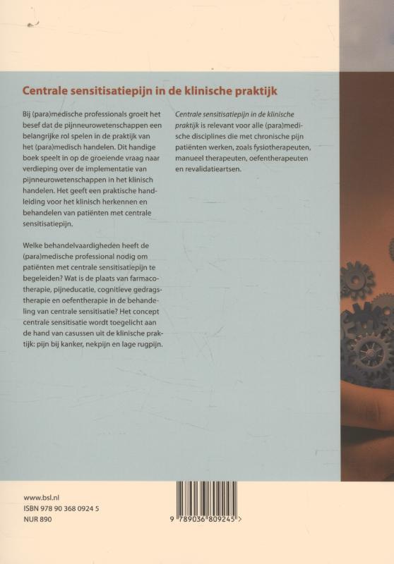 Centrale sensitisatiepijn in de klinische praktijk achterkant