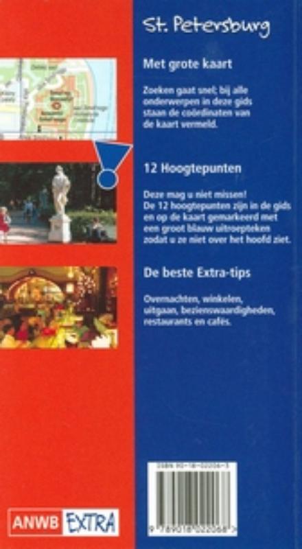 Sint Petersburg / ANWB Extra achterkant