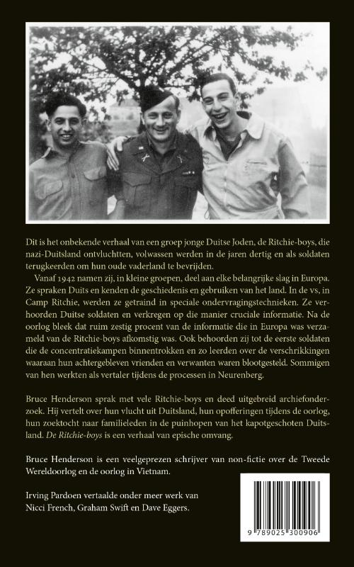 De Ritchie-boys De Ritchie-boys achterkant