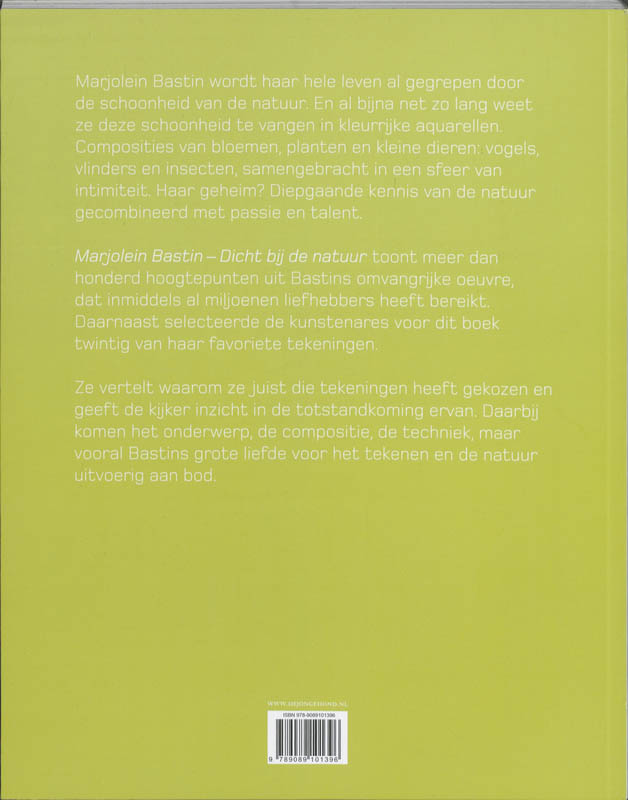 Marjolein Bastin Marjolein Bastin achterkant