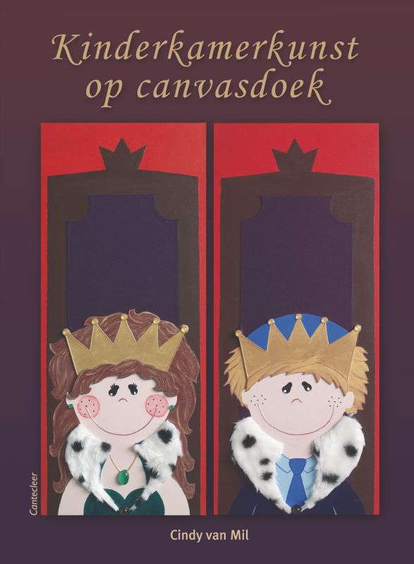 Kinderkamerkunst op canvasdoek