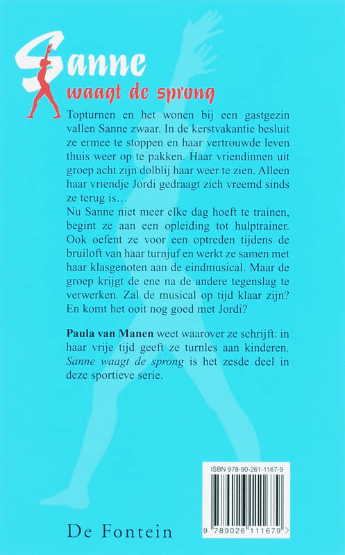 Sanne Waagt De Sprong achterkant