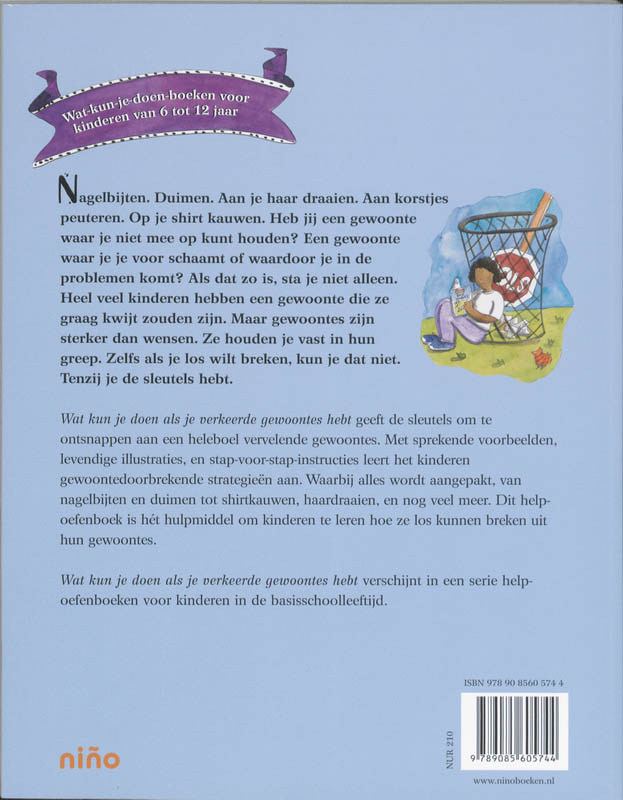 Wat kun je doen als je verkeerde gewoontes hebt / Wat kun je doen achterkant