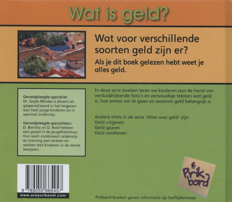 Wat is geld? / Alles over geld achterkant