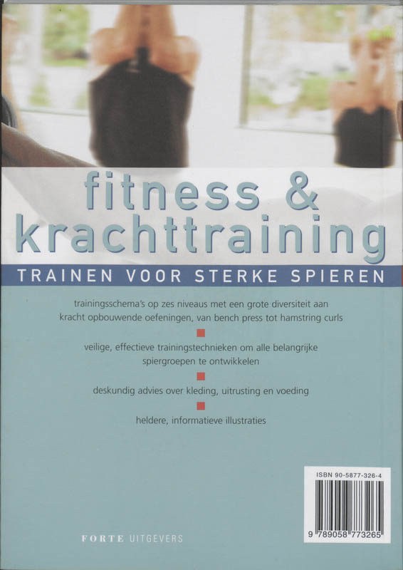 Fitness & krachttraining achterkant