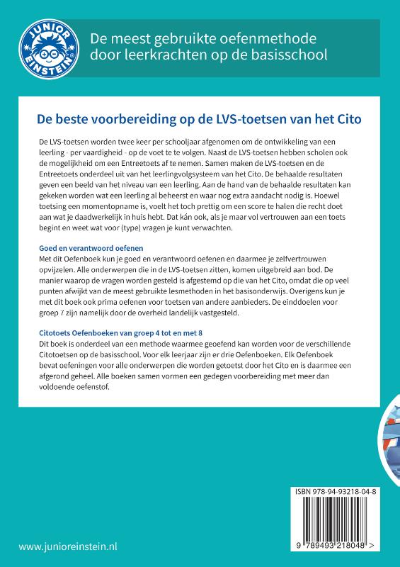 Deel 3 1 - Citotoets Oefenboek (3) groep 7 achterkant