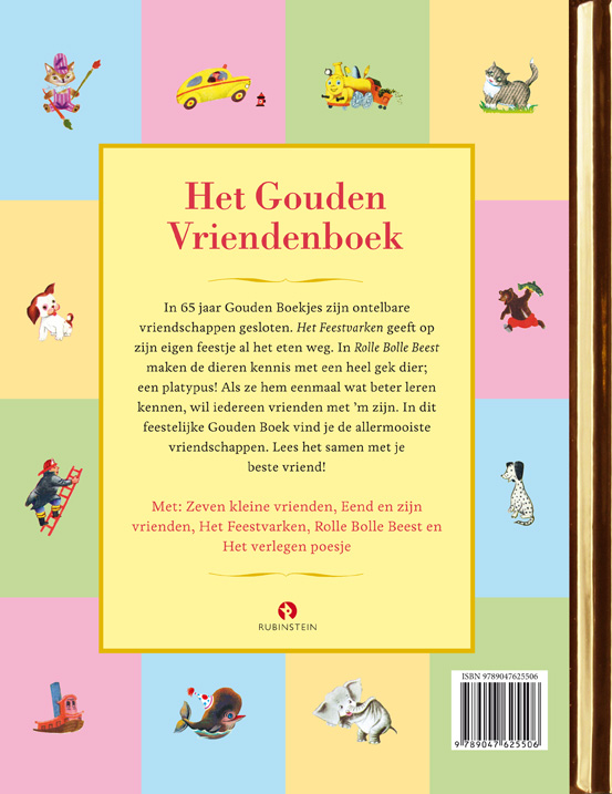 Het Gouden Vriendenboek achterkant