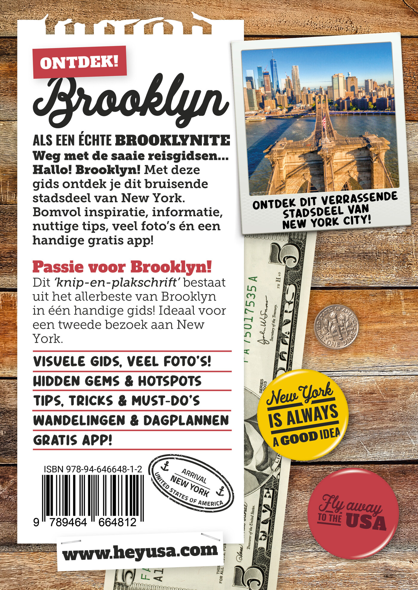 Hallo! Brooklyn achterkant