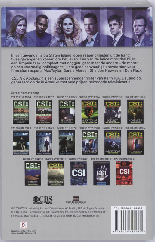 CSI CSI achterkant