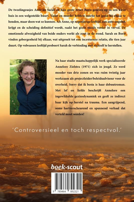 Sorry dat ik besta achterkant