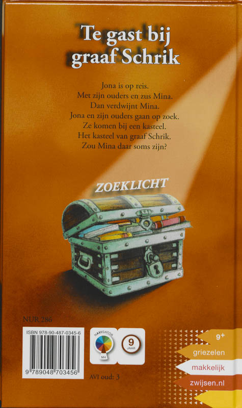 Te gast bij graaf Schrik / Zoeklicht achterkant