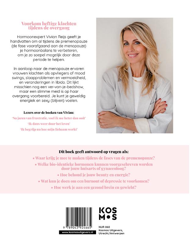 Het hormonenhandboek voor 40+ vrouwen achterkant