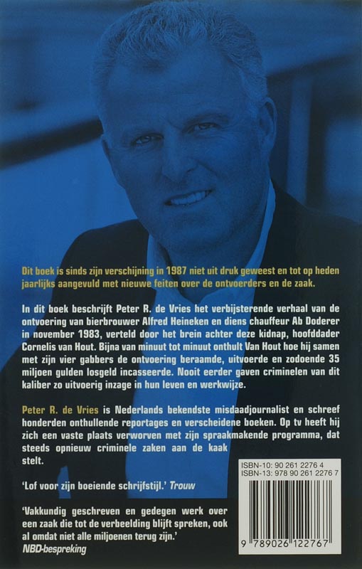 De Ontvoering Van Alfred Heineken achterkant