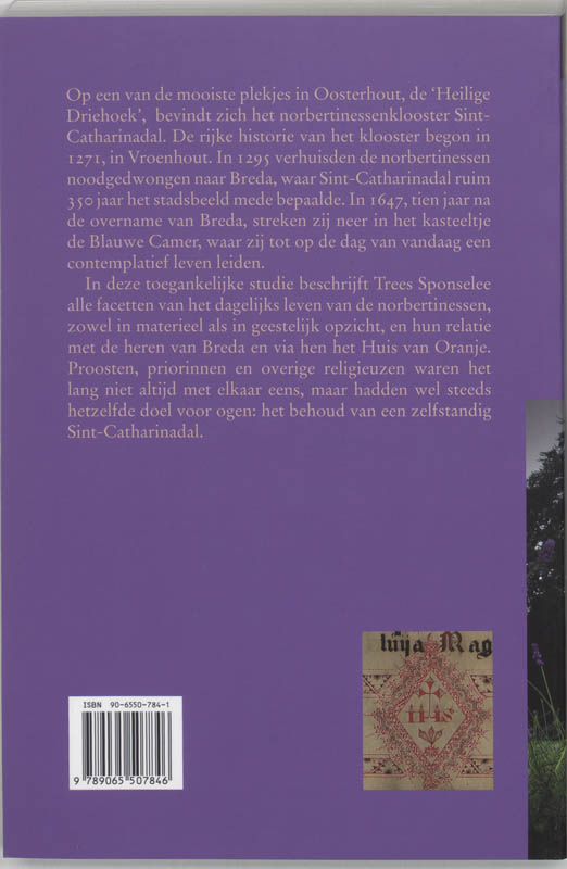 Het norbertinessenklooster Sint-Catharinadal in de Staatse periode 1625-1795 achterkant
