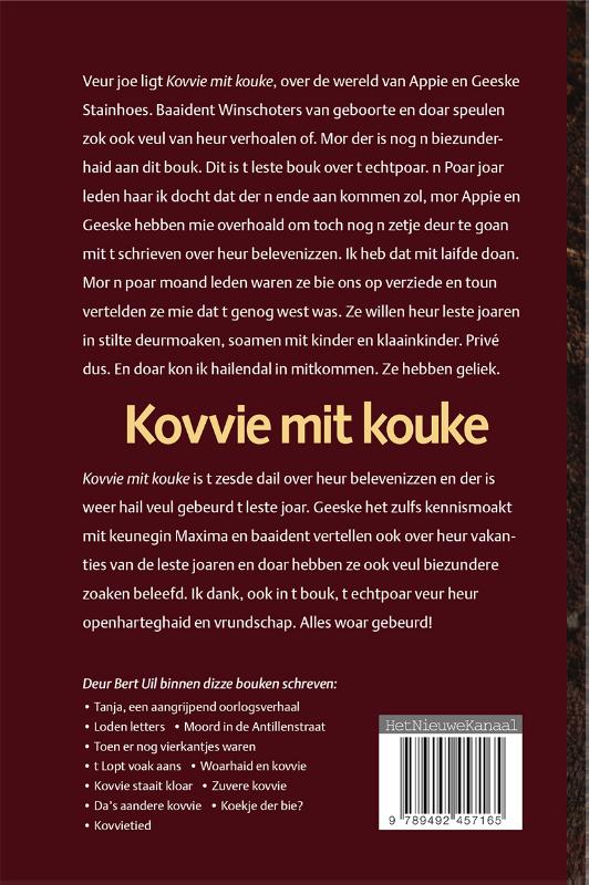 Kovvie mit kouke achterkant