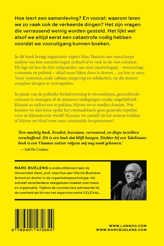 De verblinde samenleving De verblinde samenleving achterkant