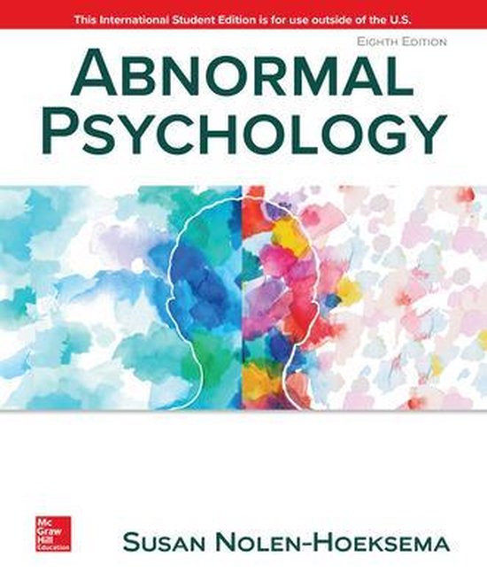 Susan Nolen-Hoeksema Ise Abnormal Psychology