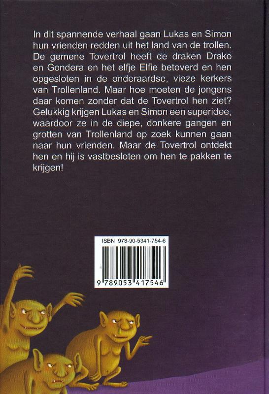 Tovertrol / De avonturen van Lukas en Simon / 2 achterkant