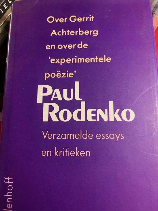 VERZ.ESSAYS DL. 2 RODENKO