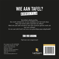 Wie aan tafel? Borreltijd achterkant