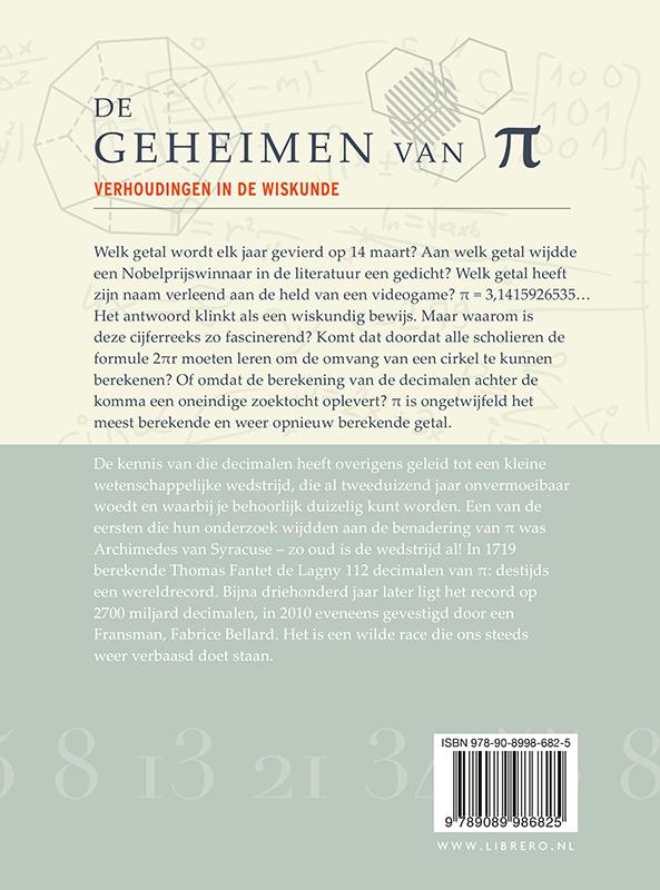 De geheimen van Pi achterkant