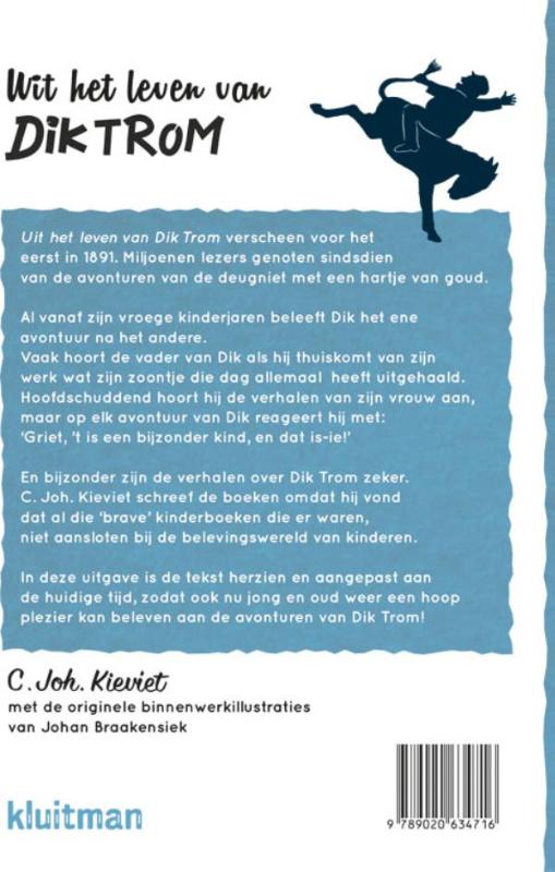 Dik Trom 1 -   Uit het leven van Dik Trom achterkant