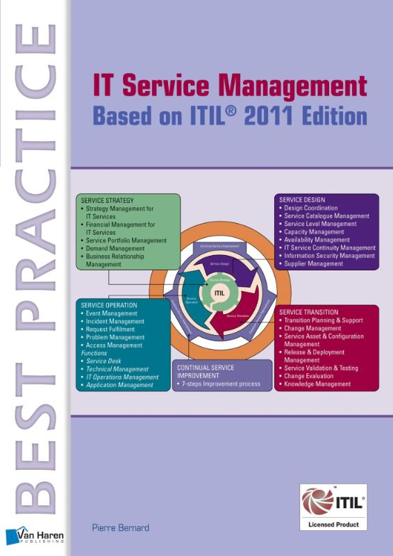 IT service management based on ITIL 2011 edition / Best practice