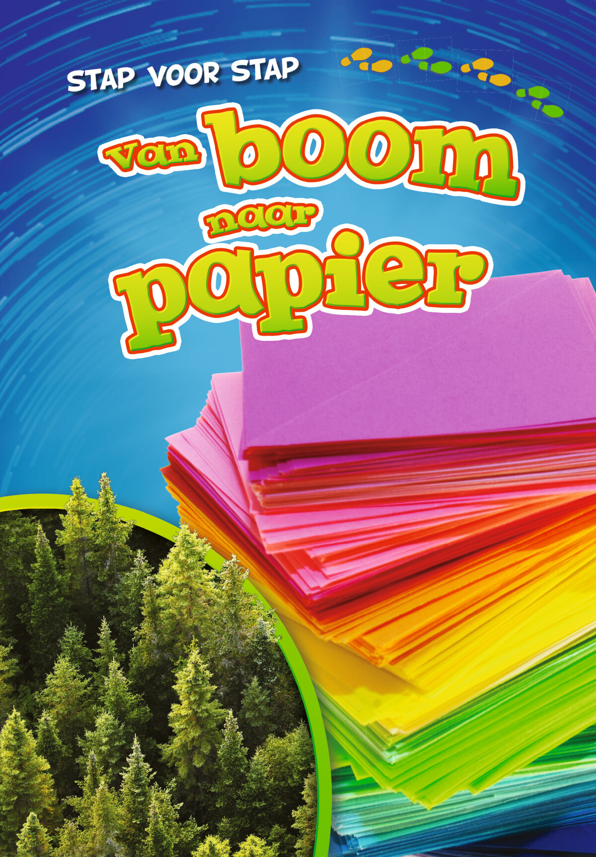 Van boom naar papier / Stap voor stap