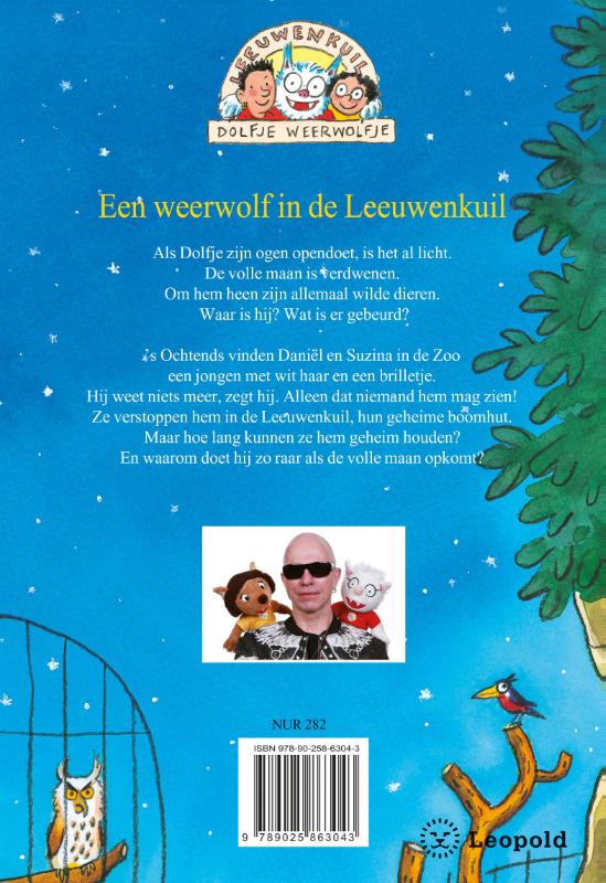 Dolfje Weerwolfje - Een weerwolf in de Leeuwenkuil achterkant