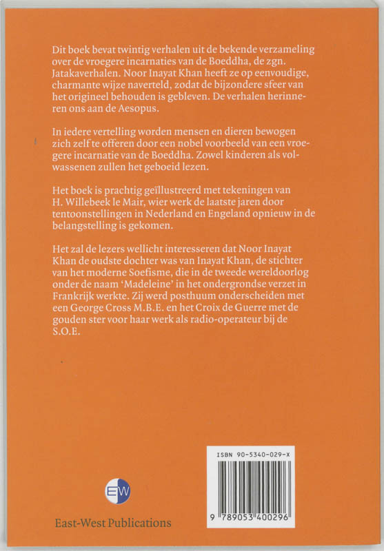 Boeddhalegenden achterkant