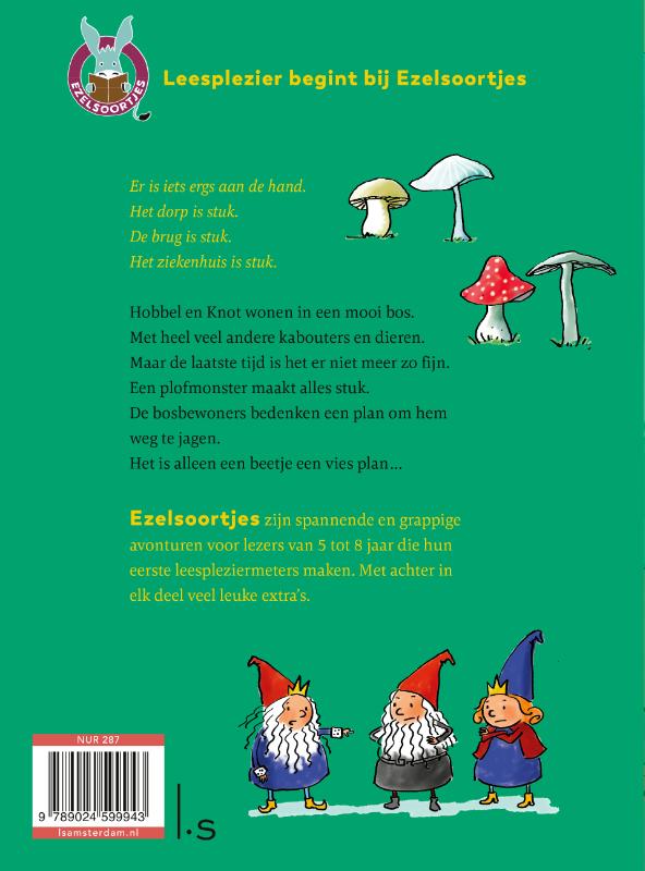 Hobbel en Knot / Ezelsoortjes Hobbel en Knot / Ezelsoortjes achterkant